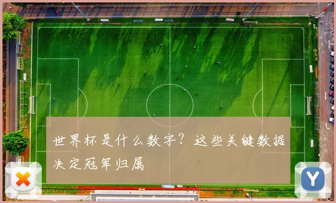 世界杯是什么数字？这些关键数据决定冠军归属